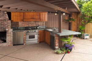 outdoor kitche